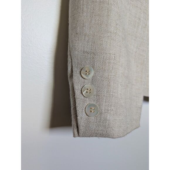 Vintage Evan Picone Skirt Suit 12 Linen Blend Glamoratti Power Suit ILGWU USA - Picture 7 of 16